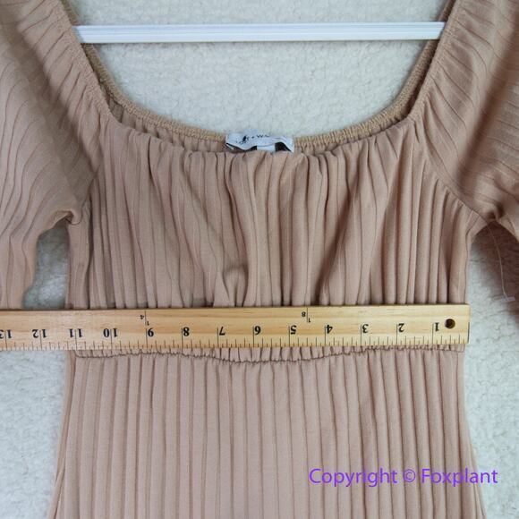 Lost + Wander Mimosa Mornings Midi‎ Dress, women's size small - Picture 8 of 16